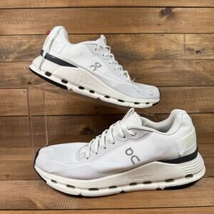 On Cloudnova Form White Eclipse Women’s 5 Sneakers Shoes EUC